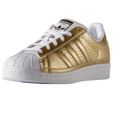 adidas schuhe mit goldener sohle|Gold .